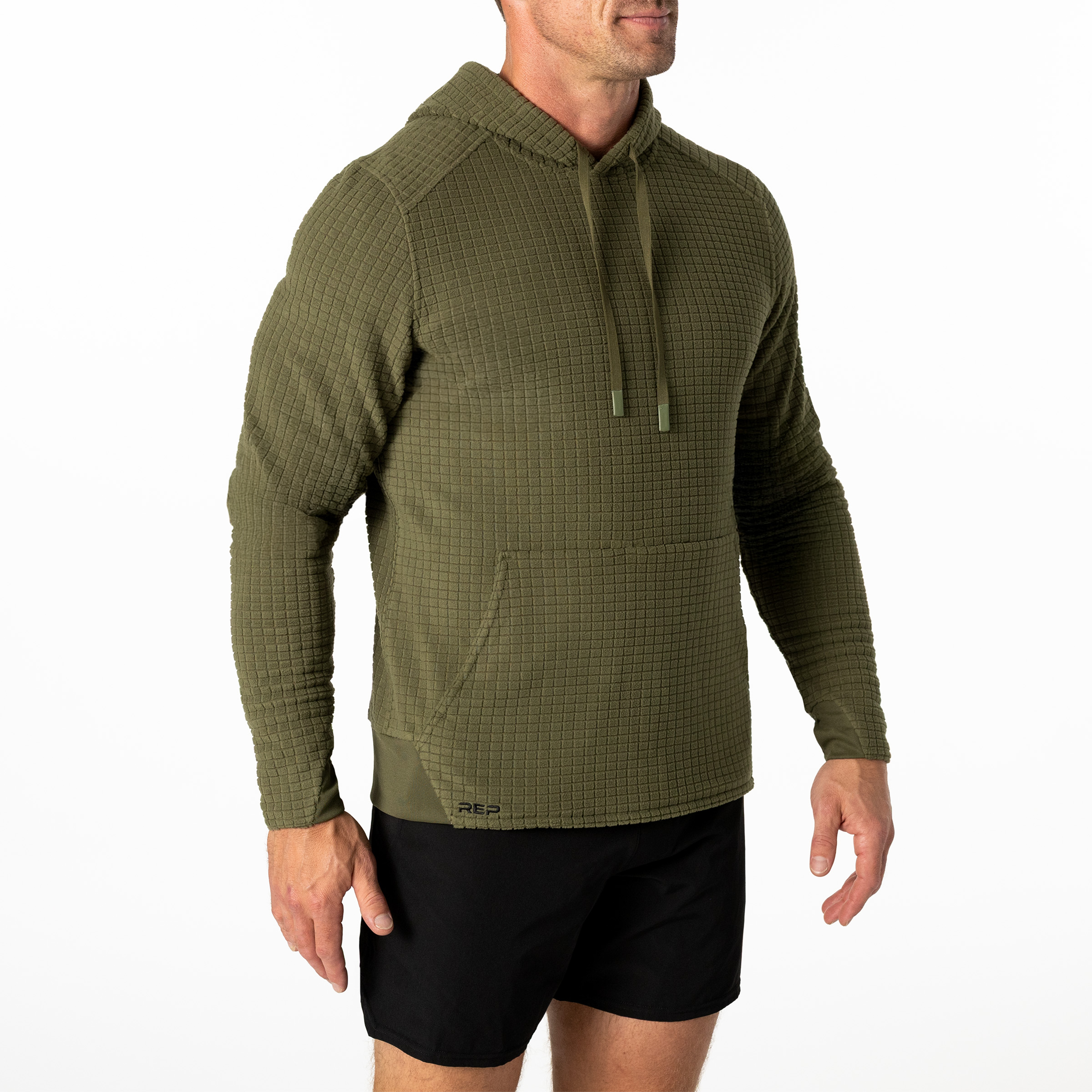 Men's Stratix Hoodie - Olive / Small